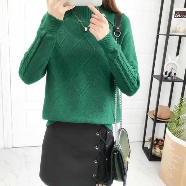 women's sweaters plus size autumn winter sweater 2021 long-sleeved warm casual half-high collar loose elasticity yf235, White;black
women's sweaters plus size autumn winter sweater 2021 long-sleeved warm casual half-high collar loose elasticity yf235, White;black
