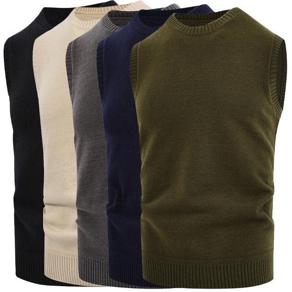 men's vests sweater men fashion sleeveless knitted vest male o-neck pullover jacket slim solid casual mens woolen sweaters gilet, Black;white
men's vests sweater men fashion sleeveless knitted vest male o-neck pullover jacket slim solid casual mens woolen sweaters gilet, Black;white