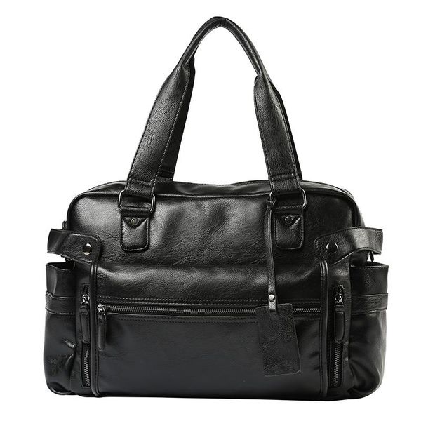 duffel bags large capacity soft leather pu handbag for men travel tote multifunction shoulder messenger bag business trip briefcase
duffel bags large capacity soft leather pu handbag for men travel tote multifunction shoulder messenger bag business trip briefcase