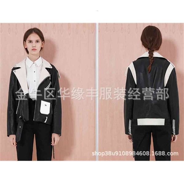 leather jacket high fashion men belt spring and autumn wear slim fit coat lapel motorcycle, Black
leather jacket high fashion men belt spring and autumn wear slim fit coat lapel motorcycle, Black