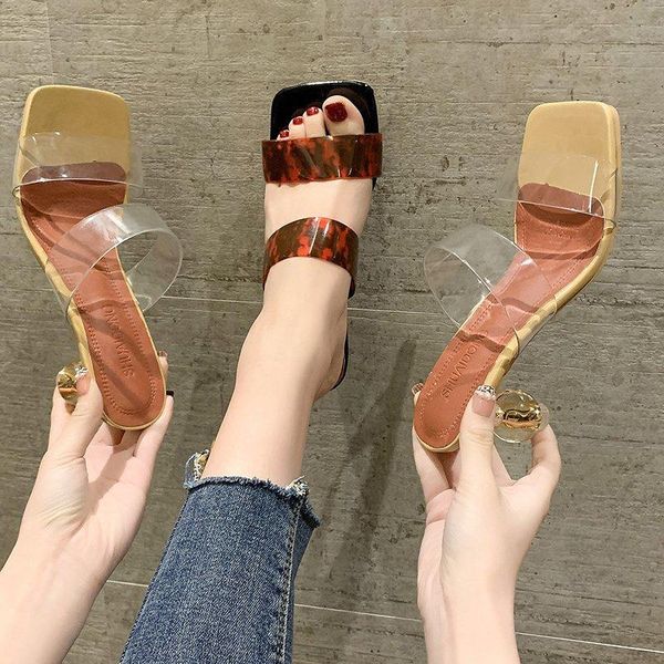 2021 new summer clear transparent slippers female slides women shoes woman mules thick mid heels ladies slippers plus size, Black
2021 new summer clear transparent slippers female slides women shoes woman mules thick mid heels ladies slippers plus size, Black