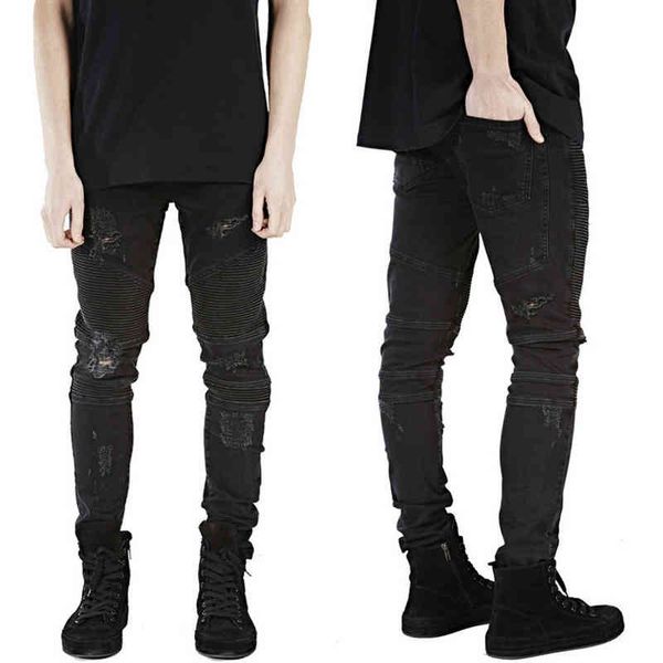 men's jeans arrivals mens designer biker jeans crinkle damage with broken holes slim legs pants us uk size 2840 3qxf, Blue
men's jeans arrivals mens designer biker jeans crinkle damage with broken holes slim legs pants us uk size 2840 3qxf, Blue