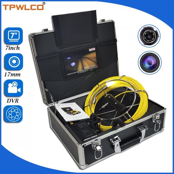 cameras 7inch screen drain camera video pipe inspection system 8gb card with dvr function waterproof 17mm 20m
cameras 7inch screen drain camera video pipe inspection system 8gb card with dvr function waterproof 17mm 20m