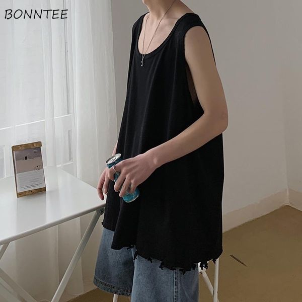 men' tank hole men tanks design o-neck streetwear hip hop basic running hong kong style retro sleeveless chic male, White;black
men' tank hole men tanks design o-neck streetwear hip hop basic running hong kong style retro sleeveless chic male, White;black