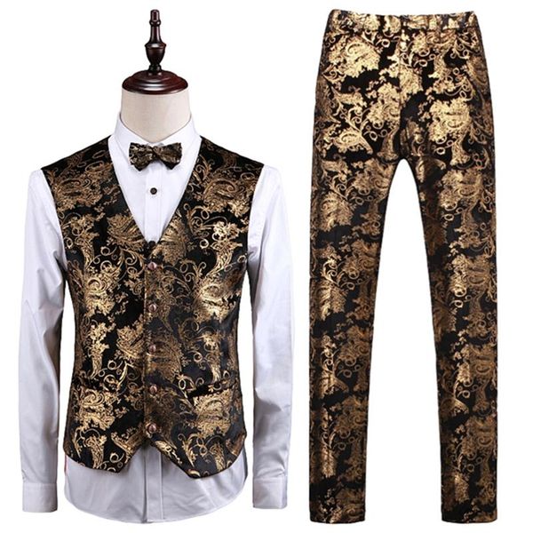 men's vests autumn men vest with pant slim design waistcoat pants asia size s - 5xl gold and blue mens trousers, Black;white
men's vests autumn men vest with pant slim design waistcoat pants asia size s - 5xl gold and blue mens trousers, Black;white