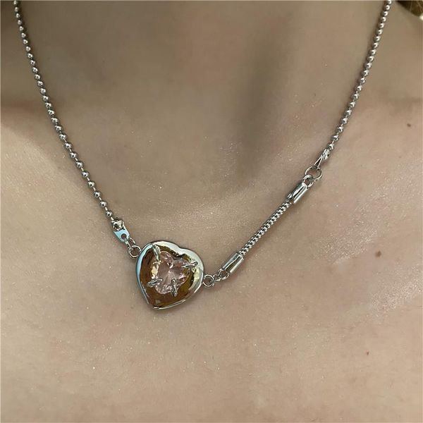pendant necklaces u-magical statement asymmetry love heart necklace for women pink rhinestone metal silver color chain jewellery
pendant necklaces u-magical statement asymmetry love heart necklace for women pink rhinestone metal silver color chain jewellery