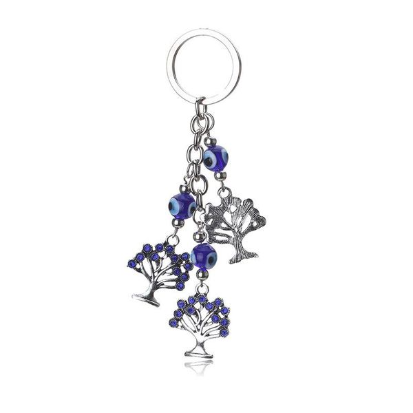keychains trendy blue evil eye tree of life keychain car key ring handbag charm jewelry gift for protection and blessing lucky accessories, Silver
keychains trendy blue evil eye tree of life keychain car key ring handbag charm jewelry gift for protection and blessing lucky accessories, Silver