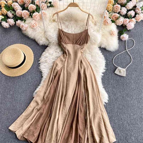 women's fashion seaside holiday summer a-line dress hit color square collar sleeveless vestido de mujer s436 210527, Black;gray
women's fashion seaside holiday summer a-line dress hit color square collar sleeveless vestido de mujer s436 210527, Black;gray