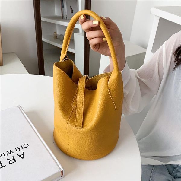 evening bags solid color composite bucket shoulder for women 2021 big capacity simple pu leather handbags casual trend female totes
evening bags solid color composite bucket shoulder for women 2021 big capacity simple pu leather handbags casual trend female totes