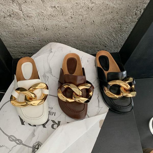 shoes woman 2021 female slippers rivet luxury slides low loafers cover toe new designer fabric retro pu basic rubber hoof heels, Black
shoes woman 2021 female slippers rivet luxury slides low loafers cover toe new designer fabric retro pu basic rubber hoof heels, Black