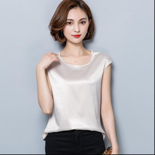 women blouses casual ol silk blouse summer loose basic satin shirt work wear blusas feminina shirts plus size xxxl 4xl, White
women blouses casual ol silk blouse summer loose basic satin shirt work wear blusas feminina shirts plus size xxxl 4xl, White