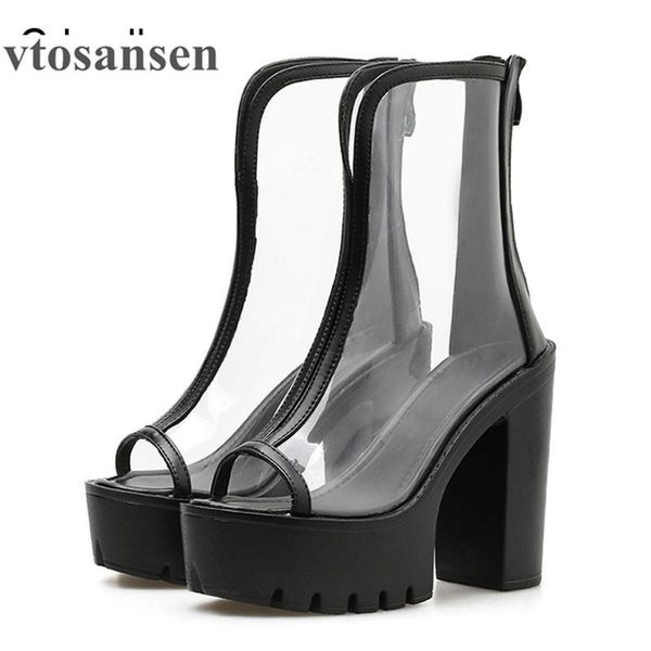 boots 2021 pvc summer shoes ankle women's peep toe shoe transparent black white wedding platform heels
boots 2021 pvc summer shoes ankle women's peep toe shoe transparent black white wedding platform heels