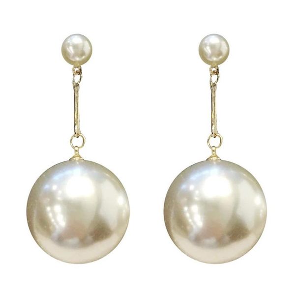 dangle & chandelier elegant double large faux pearl earrings for girl wedding bride party big ball bead pendant bijoux jewelry 2021, Silver
dangle & chandelier elegant double large faux pearl earrings for girl wedding bride party big ball bead pendant bijoux jewelry 2021, Silver