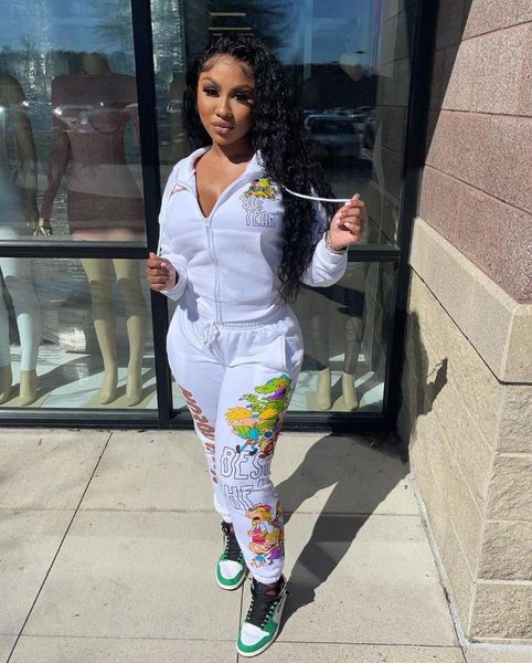 women's two piece pants set 2021 autumn winter 2 suits women ribbed tracksuits double zipper shirts stretchy femme clothes, White
women's two piece pants set 2021 autumn winter 2 suits women ribbed tracksuits double zipper shirts stretchy femme clothes, White