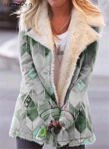 women's wool & blends large size single-breasted coat women autumn lapel print long sleeve female casual spring thin street jackets lug, Black
women's wool & blends large size single-breasted coat women autumn lapel print long sleeve female casual spring thin street jackets lug, Black