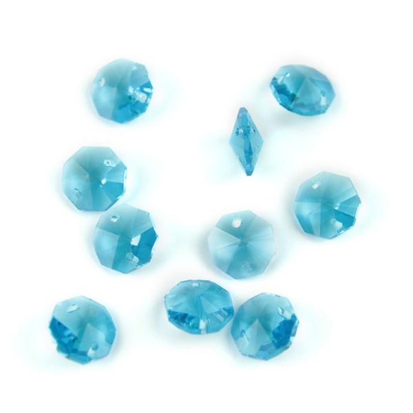 14mm 2000pcs/lot two holes aquamarine color crystal glass octagon beads for wedding/home decoration chandelier
14mm 2000pcs/lot two holes aquamarine color crystal glass octagon beads for wedding/home decoration chandelier