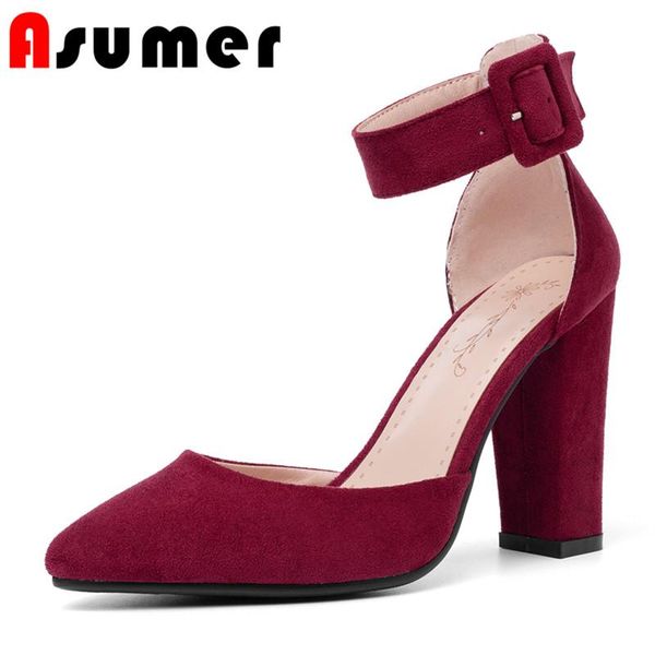 asumer 2021 new arrive fashion new arrival women pumps pointed toe square heels buckle shoes elegant sweet party women shoes, Black
asumer 2021 new arrive fashion new arrival women pumps pointed toe square heels buckle shoes elegant sweet party women shoes, Black