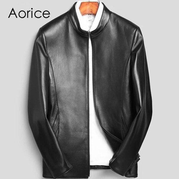 men's jackets pudi mt817 mens coats and 2021 fashion sheep leather jacket solid with standing collar fall winter casual outwear, Black;brown
men's jackets pudi mt817 mens coats and 2021 fashion sheep leather jacket solid with standing collar fall winter casual outwear, Black;brown