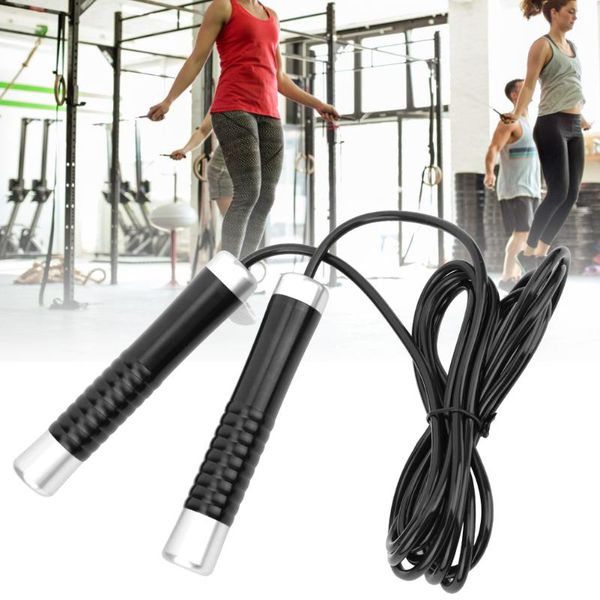 jump ropes aluminium alloy handle rope steel wire bearing jumprope student usage fitness sport equipmentblack silver small and light
jump ropes aluminium alloy handle rope steel wire bearing jumprope student usage fitness sport equipmentblack silver small and light