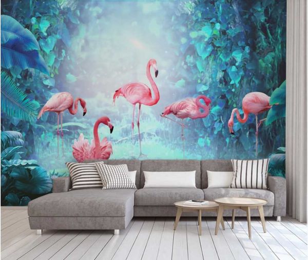 custom 3d wallpaper mural nordic modern minimalist tropical rain forest flamingo background wall decoration
custom 3d wallpaper mural nordic modern minimalist tropical rain forest flamingo background wall decoration