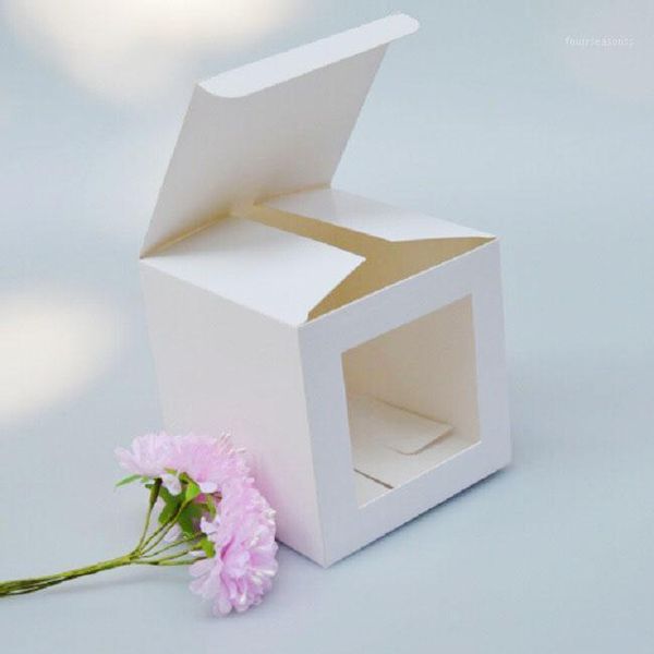 gift wrap 30-50pcs white folding paper box with plastic window craft wedding candy packaging cardboard boxes square 6/291
gift wrap 30-50pcs white folding paper box with plastic window craft wedding candy packaging cardboard boxes square 6/291