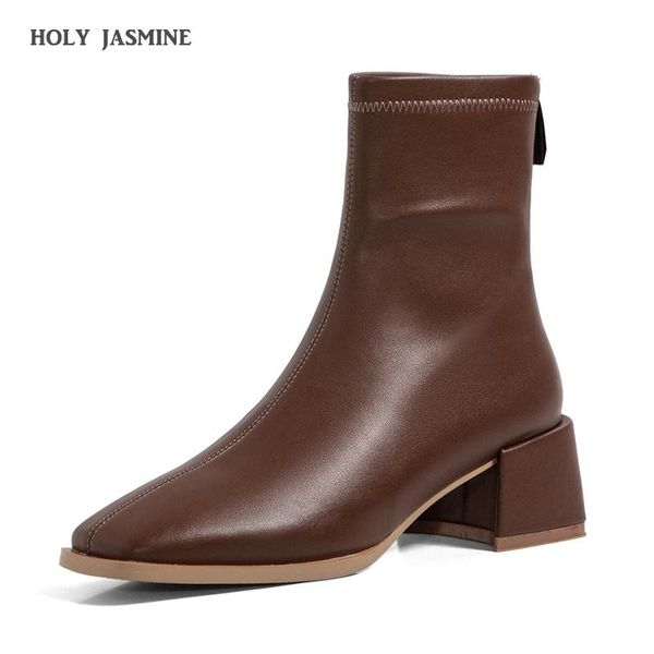 boots genuine leather short combat chunky middle heel 2021 autumn and winter women zipper ankle for, Black
boots genuine leather short combat chunky middle heel 2021 autumn and winter women zipper ankle for, Black