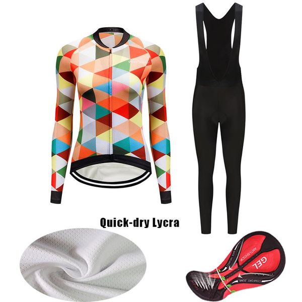 racing sets women cycling clothing set 2021 autumn road bike jersey bib pants mallot mtb bicycle clothes ladies trisuit sport suit kit dress, Black;blue
racing sets women cycling clothing set 2021 autumn road bike jersey bib pants mallot mtb bicycle clothes ladies trisuit sport suit kit dress, Black;blue