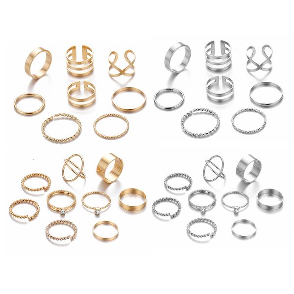love ring minimalist gold sliver s set for women 2021 punk geometric crystal round twist knuckle female fashion finger jewelry, Slivery;golden
love ring minimalist gold sliver s set for women 2021 punk geometric crystal round twist knuckle female fashion finger jewelry, Slivery;golden