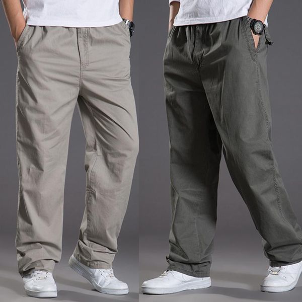 men's pants large size casual loose plus-sized trousers summer overalls fat wide leg guy sports, Black
men's pants large size casual loose plus-sized trousers summer overalls fat wide leg guy sports, Black