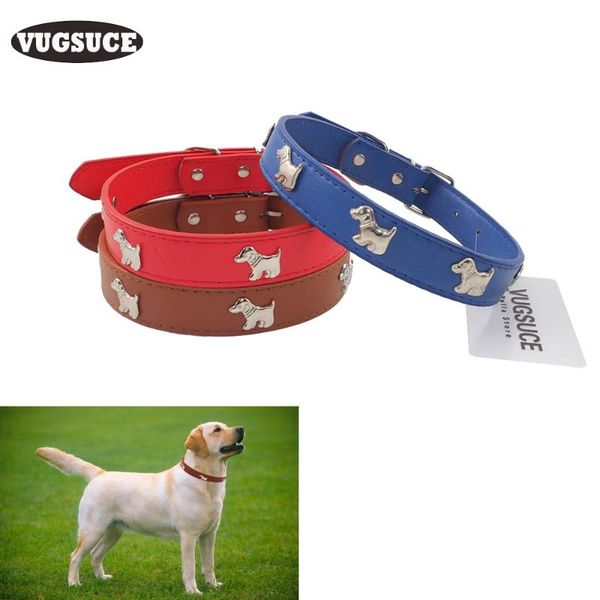 vugsuce dog collar leather for small dogs cats adjustable multicolor pet collar necklace neck strap for puppy pet accessories
vugsuce dog collar leather for small dogs cats adjustable multicolor pet collar necklace neck strap for puppy pet accessories