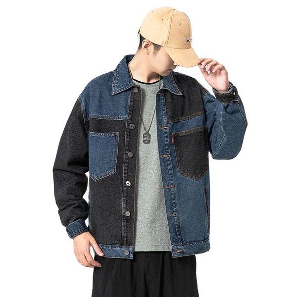 men's jackets tuan. autumn work denim jacket in contrasting colors, casual stitching plussize, Black;brown
men's jackets tuan. autumn work denim jacket in contrasting colors, casual stitching plussize, Black;brown