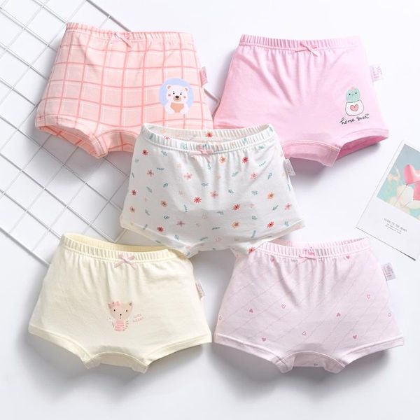 girls' underwear combed cotton boxer shorts cartoon cute students' four corner mixed color printed underwear brief panties soft, Camo
girls' underwear combed cotton boxer shorts cartoon cute students' four corner mixed color printed underwear brief panties soft, Camo