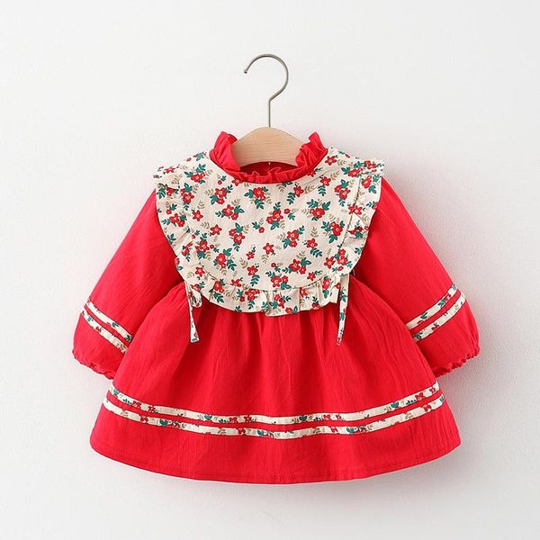 girl's dresses bear leader toddler girls dress 2021 autumn est floral flower print and 2pcs ruched ruffles baby clothes, Red;yellow
girl's dresses bear leader toddler girls dress 2021 autumn est floral flower print and 2pcs ruched ruffles baby clothes, Red;yellow