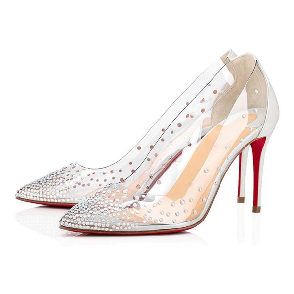 red bottom pumps luxury summer women's sandals fashion degrastrass 85 mm ladies timeless pointed toes closed rhinestone white evening d, Black
red bottom pumps luxury summer women's sandals fashion degrastrass 85 mm ladies timeless pointed toes closed rhinestone white evening d, Black