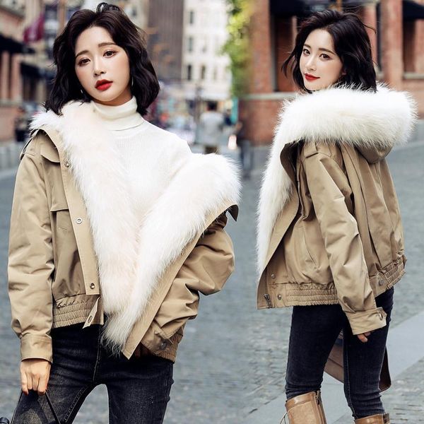 women's fur & faux really short hair send overcome 2021 winter female removable small bladder young mao model, Black
women's fur & faux really short hair send overcome 2021 winter female removable small bladder young mao model, Black