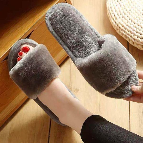 slippers winter women fashion warm fluffy cozy faux fur indoor slides flat soft furry ladies female home flip flops, Black
slippers winter women fashion warm fluffy cozy faux fur indoor slides flat soft furry ladies female home flip flops, Black