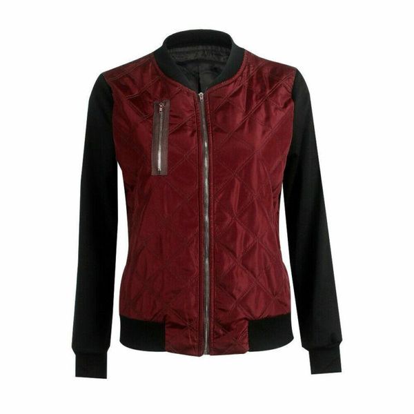 women's jackets womens ladies fashion bomber jacket cotton zip up biker quilted coat, Black;brown
women's jackets womens ladies fashion bomber jacket cotton zip up biker quilted coat, Black;brown