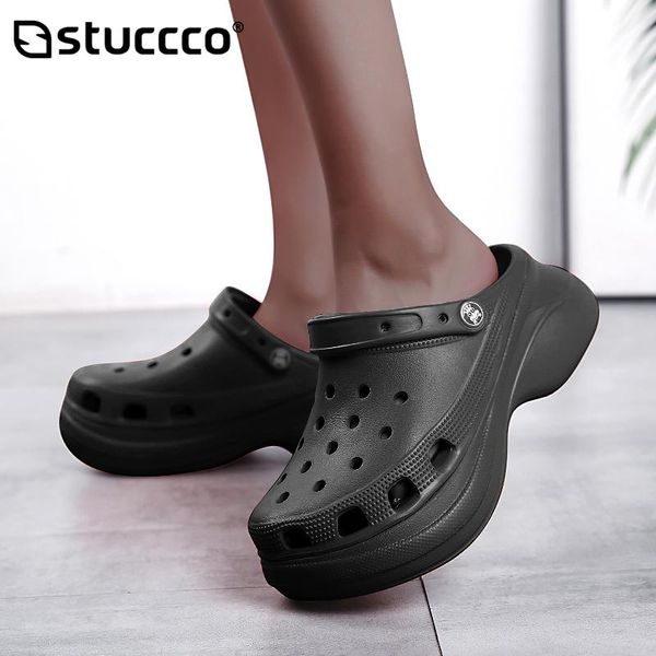 sandals summer shoes for women platform heels sandal wedges garden fashion outdoor beach slippers ladies and, Black
sandals summer shoes for women platform heels sandal wedges garden fashion outdoor beach slippers ladies and, Black