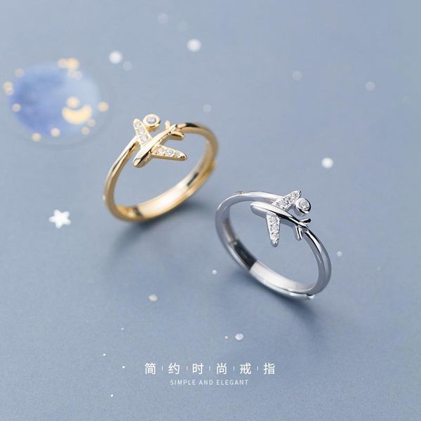 cluster rings airplane crystal 925 sterling silver for women girls adjustable knuckle stackable ring s925 jewellery, Golden;silver
cluster rings airplane crystal 925 sterling silver for women girls adjustable knuckle stackable ring s925 jewellery, Golden;silver