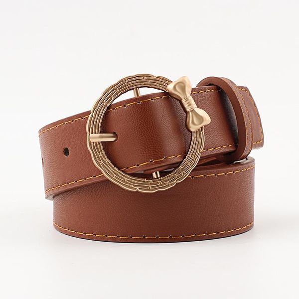 belts personalized lady bow round buckle belt pu student retro versatile, Black;brown
belts personalized lady bow round buckle belt pu student retro versatile, Black;brown