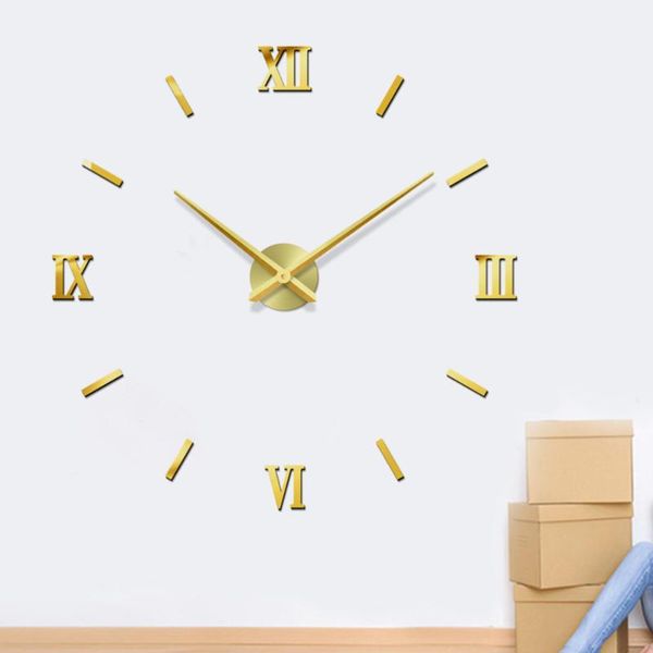frameless big size wall clock golden diy wall watch moderm living room decor acrylic roman mumerals clock home ornaments without
frameless big size wall clock golden diy wall watch moderm living room decor acrylic roman mumerals clock home ornaments without