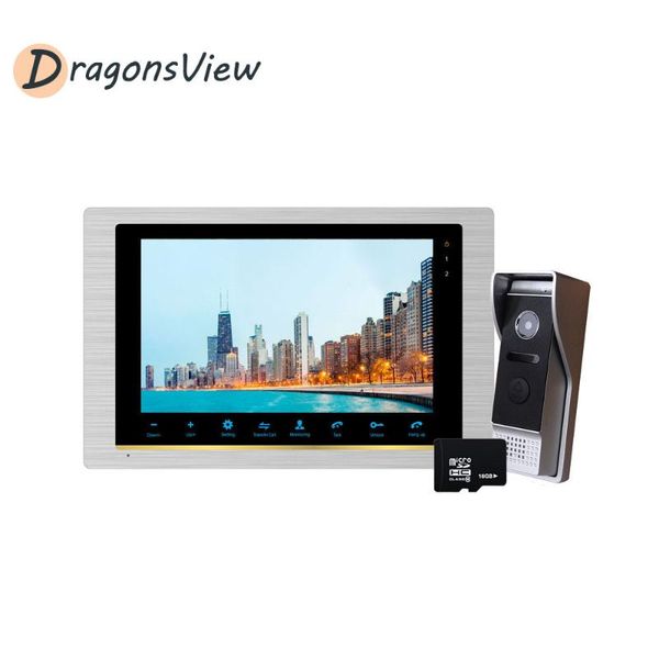 dragonsview video intercom 10 inch touch button video door phone with camera ir night vision doorbell for home ip65 waterproof
dragonsview video intercom 10 inch touch button video door phone with camera ir night vision doorbell for home ip65 waterproof