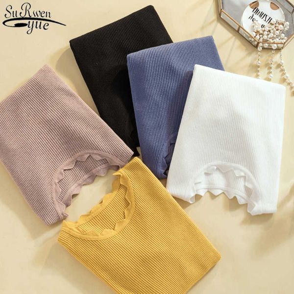 fashion women's sweaters solid women's knitwear sweater autumn winter long sleeve slim office lady bottoming pullover 10427 210527, White;black
fashion women's sweaters solid women's knitwear sweater autumn winter long sleeve slim office lady bottoming pullover 10427 210527, White;black