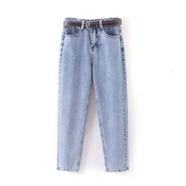 fashion women mom jeans with belt cowboy long trousers boyfriend stretch jeans casual female washed denim harem pants, Blue
fashion women mom jeans with belt cowboy long trousers boyfriend stretch jeans casual female washed denim harem pants, Blue