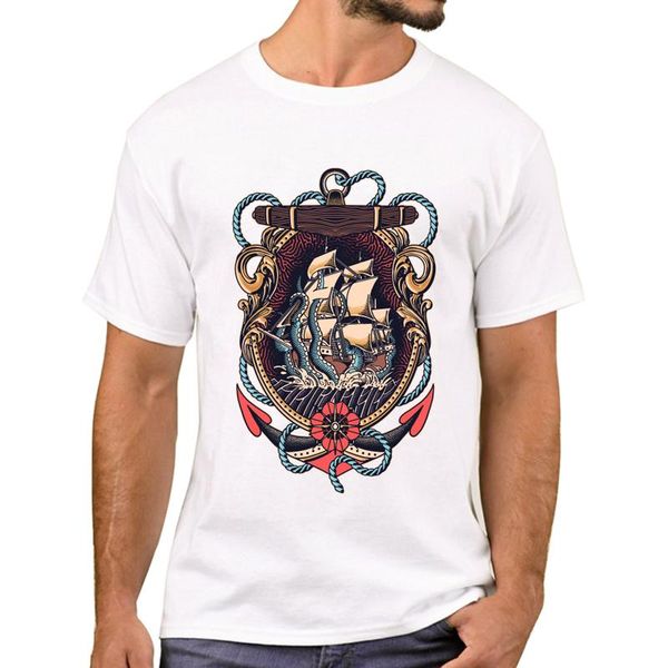 men's t-shirts teehub hipster retro the kraken men t-shirt funny ocs ship printed t shirts short sleeve tshirts sea monster cool tee, White;black
men's t-shirts teehub hipster retro the kraken men t-shirt funny ocs ship printed t shirts short sleeve tshirts sea monster cool tee, White;black