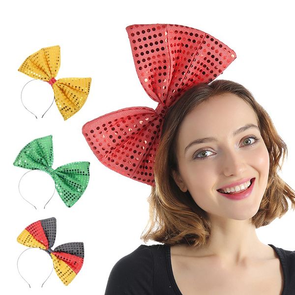 costume accessories fashion lady big bow-knot sequins head hoop multicolor fabric widened print headwear women ornaments other hair accessor, Silver
costume accessories fashion lady big bow-knot sequins head hoop multicolor fabric widened print headwear women ornaments other hair accessor, Silver