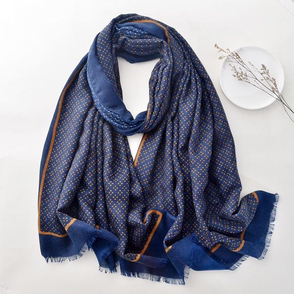 scarves royalmaybe spring and autumn cotton geometric silk scarf men women retro versatile winter warm shawl, Blue;gray
scarves royalmaybe spring and autumn cotton geometric silk scarf men women retro versatile winter warm shawl, Blue;gray