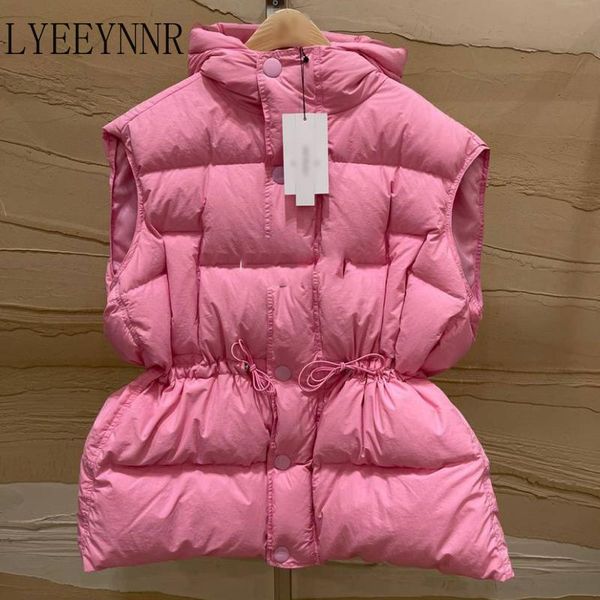 women's vests lyeeynnr drawstring lace up parkas vest women korean fashion hooded coats sleeveless solid color single breasted waistcoa, Black;white
women's vests lyeeynnr drawstring lace up parkas vest women korean fashion hooded coats sleeveless solid color single breasted waistcoa, Black;white