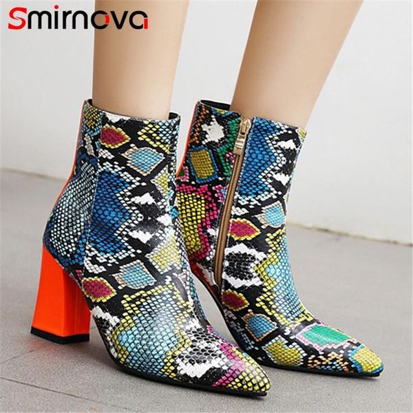 boots smirnova 2021 est autumn winter high heel woman casual party shoes pointed toe zip fashion ankle women big size1, Black
boots smirnova 2021 est autumn winter high heel woman casual party shoes pointed toe zip fashion ankle women big size1, Black