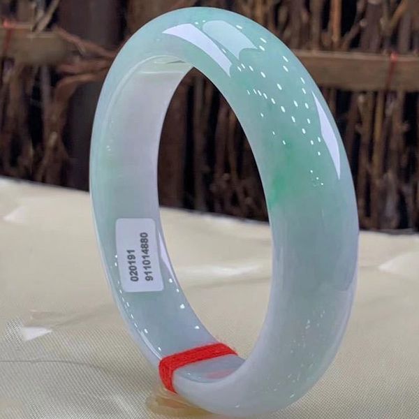 natural ite genuine ece light green girl's ring lady's original jade bracelet, Black
natural ite genuine ece light green girl's ring lady's original jade bracelet, Black